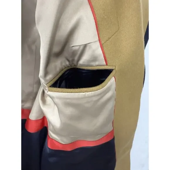 Boden Wool Blend Ground Ginger Crumbie Coat Size 4 - Picture 7 of 15